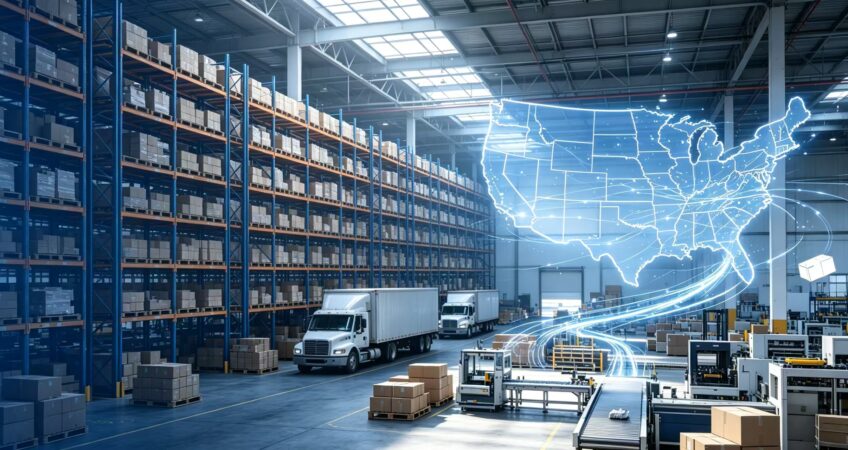 US overseas warehouse, cross‑border e‑commerce local storage, US supply chain, fulfillment service