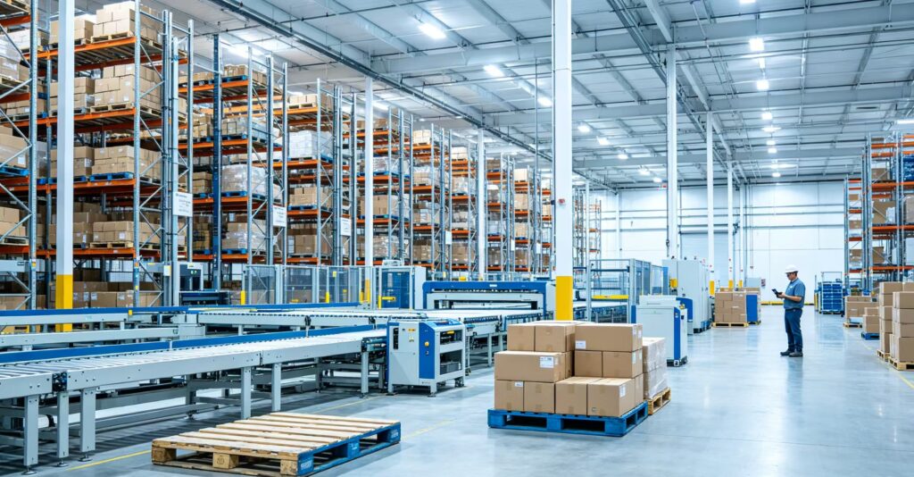 US overseas warehouse, cross‑border e‑commerce goods storage, order fulfillment, FBA prep and transfer
