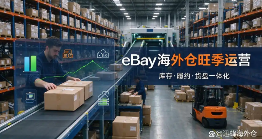 ：eBay sellers US overseas warehouse peak season fulfillment, inventory and shipment management