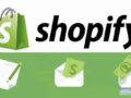Shopify shopping bag illustration for cross-border e-commerce order process